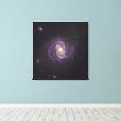 The Spiral Galaxy M100 und Supernova SN2006X Leinwanddruck (Insitu (Holzboden))