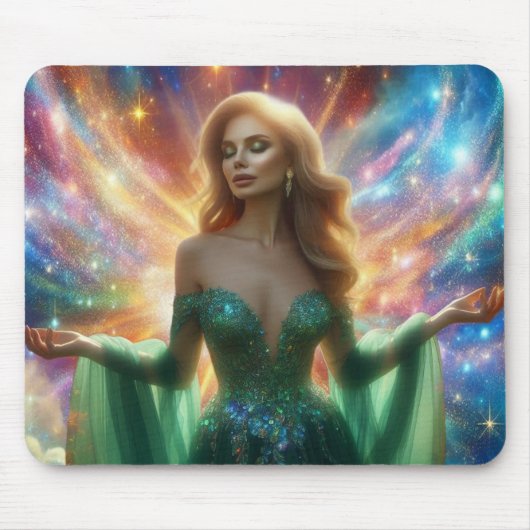 The Spirit of a Woman Laptop Desktop Computer Mousepad (Vorne)