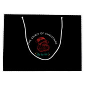 THE SPIRIT OF CHRISTMAS GROßE GESCHENKTÜTE (Rückseite)