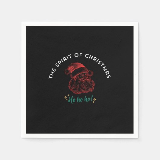 THE SPIRIT OF CHRISTMAS SERVIETTE (Vorderseite)