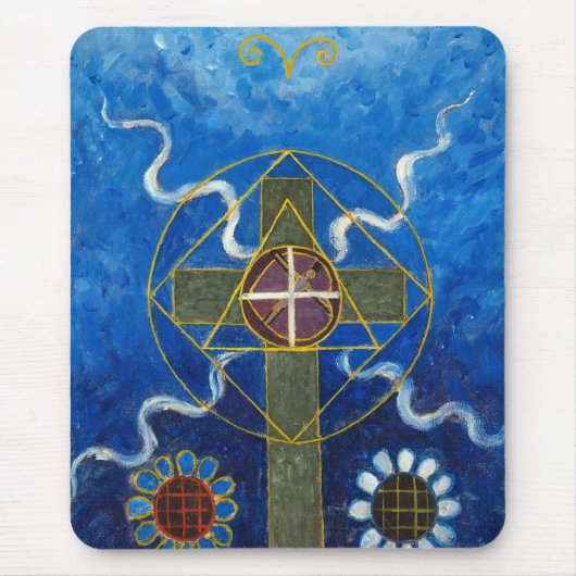 The Spirit World, Nr. 16, 1913 von Anna Cassel Mousepad (Vorne)