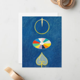 The Spirit World, Nr. 54, 1915, von Anna Cassel Mitteilungskarte