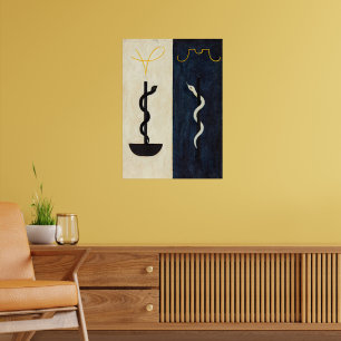 The Spirit World, Nr. 57, 1915, von Anna Cassel Poster