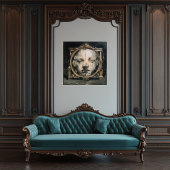 The Spiritual Divide — Gothic Surreal Fine Art Leinwanddruck