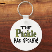 The Spoken Pickle Schlüsselanhänger (Vorderseite)