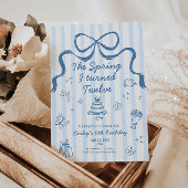 The Spring I turned 12 Birthday Invitation Einladung