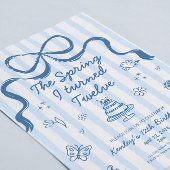The Spring I turned 12 Birthday Invitation Einladung