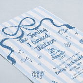 The Spring I turned 13 Birthday Invitation Einladung