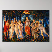The Spring (Primavera) by Sandro Botticelli Poster (Vorne)