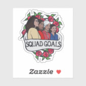 "The Squad" Aufkleber (Blatt)