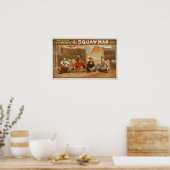 "The Squaw Man" - The Pipe of Peace Theatre Poster (Küche)
