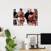 The SS Leviathan, 1918 von J. C. Leyendecker Poster (Heimbüro)