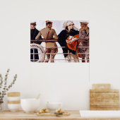 The SS Leviathan, 1918 von J. C. Leyendecker Poster (Küche)