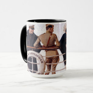 The SS Leviathan, 1918 von J. C. Leyendecker Tasse