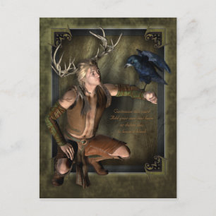 The Stag Customizable Postcard Postkarte