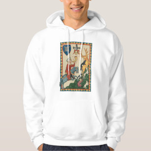 The Stag Hunt, Mittelalterliche Kunst aus dem 14. Hoodie