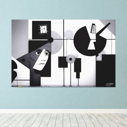 The Stalker Leinwanddruck (Insitu (Holzboden))