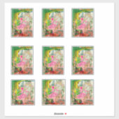 The Stalker - Neon Ballet Chaos Aufkleber (Blatt)