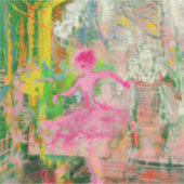 The Stalker - Neon Ballet Chaos Aufkleber (Vorderseite)