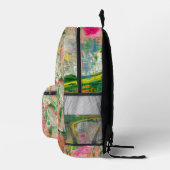 The Stalker - Neon Ballet Chaos Bedruckter Rucksack (Rechts)