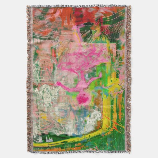 The Stalker - Neon Ballet Chaos Decke (Vorderseite Vertikal)