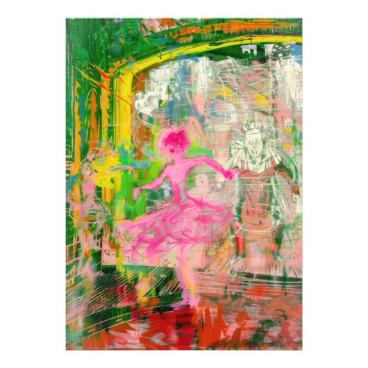 The Stalker - Neon Ballet Chaos Fotodruck (Vorne)