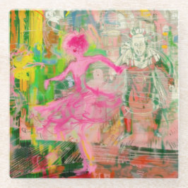 The Stalker - Neon Ballet Chaos Glasuntersetzer