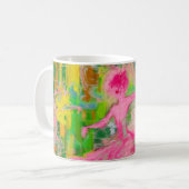 The Stalker - Neon Ballet Chaos Kaffeetasse (Vorderseite Links)