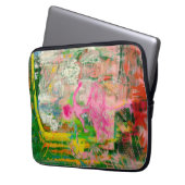 The Stalker - Neon Ballet Chaos Laptopschutzhülle (Vorderseite Links)