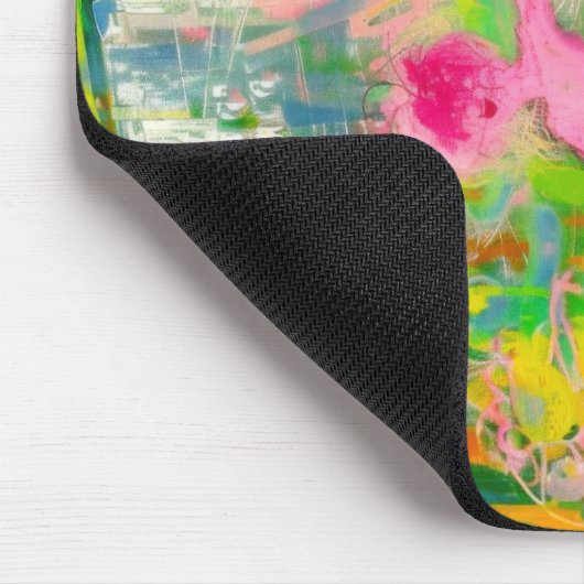 The Stalker - Neon Ballet Chaos Mousepad (Ecke)