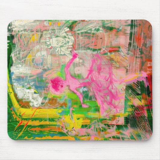 The Stalker - Neon Ballet Chaos Mousepad (Vorne)