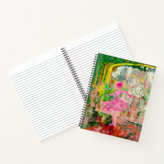 The Stalker - Neon Ballet Chaos Notizblock (Innenseite)