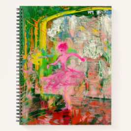 The Stalker - Neon Ballet Chaos Notizblock