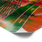 The Stalker - Neon Ballet Chaos Poster (Ecke)