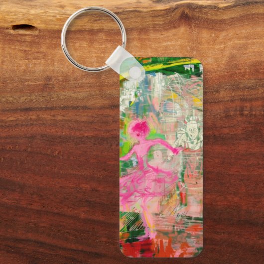 The Stalker - Neon Ballet Chaos Schlüsselanhänger (Vorderseite)