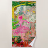 The Stalker - Neon Ballet Chaos Strandtuch (Vorderseite)