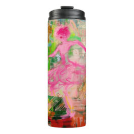 The Stalker - Neon Ballet Chaos Thermosbecher