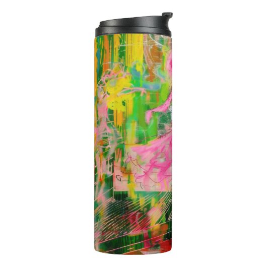 The Stalker - Neon Ballet Chaos Thermosbecher (Nach links gedreht)