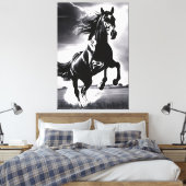 The Stallion Stud Leinwanddruck (Insitu (Schlafzimmer))