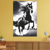 The Stallion Stud Leinwanddruck (Insitu (Wohnzimmer))