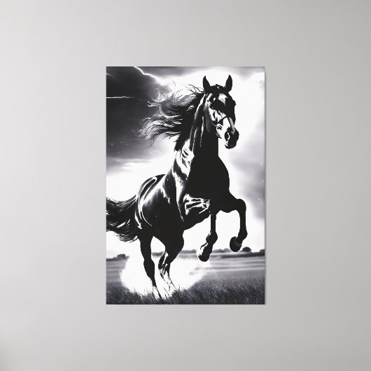 The Stallion Stud Leinwanddruck (Vorderseite)