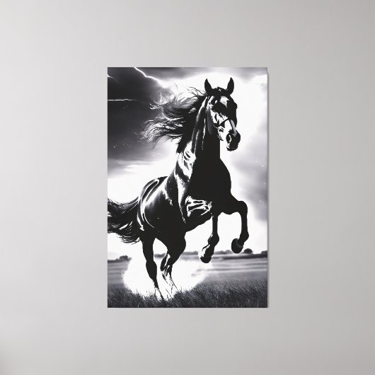 The Stallion Stud Leinwanddruck (Vorderseite)