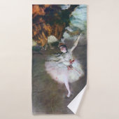 The Star, Ballerina, Edgar Degas, 1878 Badehandtuch (Badehandtuch)