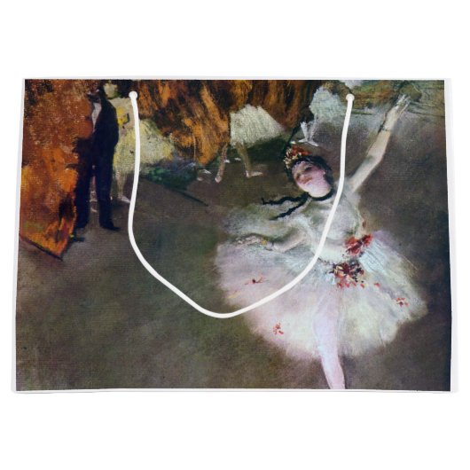 The Star, Ballerina, Edgar Degas, 1878 Große Geschenktüte (Vorderseite)