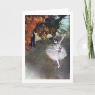 The Star, Ballerina, Edgar Degas, 1878 Karte