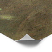 The Star Dancer on Point von Edgar Degas Poster (Ecke)