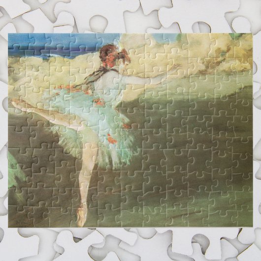 The Star Dancer on Point von Edgar Degas Puzzle