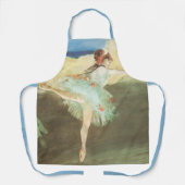 The Star Dancer on Point von Edgar Degas Schürze (Vorderseite)