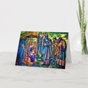 The Star of Bethlehem by William Burne-Jones Feiertagskarte