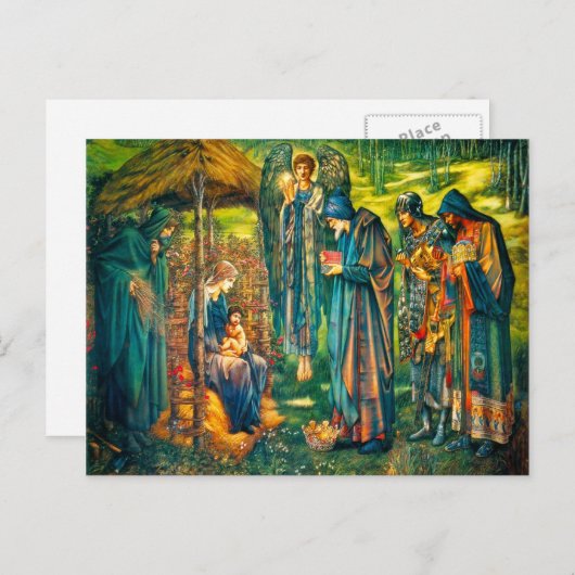 The Star of Bethlehem Postkarte (Vorne/Hinten)